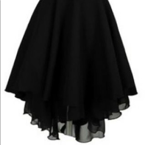 NEW in Package - Black Contrast Mesh Yoke Dress - Picture 3 of 7